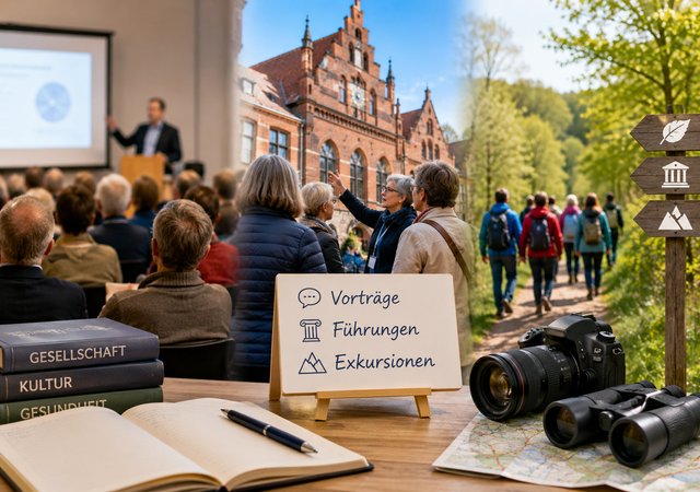 Öffnet die Seite 'Vorträge, Führungen, Exkursionen'